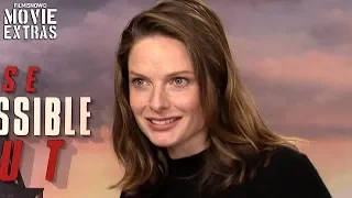 MISSION: IMPOSSIBLE FALLOUT | Rebecca Ferguson talks about her experience making the movie