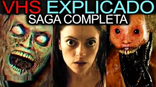 VHS Saga Completa Resumen y Explicacion de Todas las Películas - Historia y Monstruos | HFLain