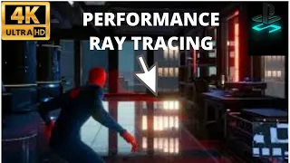 Spiderman Miles Morales Next Gen Performance Ray Tracing Update on PS5 (4K 60FPS)