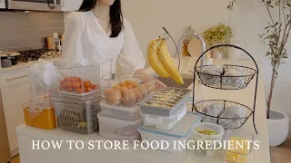 How to store food ingredients🥕 | KARAAGE | Kimchi fried rice | Japanese home cooking vlog