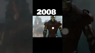 Evolution Of Black Widow, Ironman, And Hawkeye #shorts #evolution