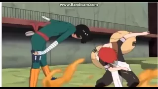 Gaara vs Rock Lee | Full Fight (English Dub) 15