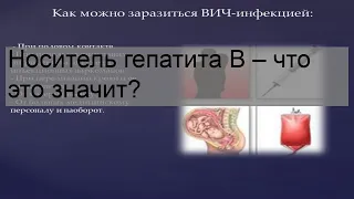 Носитель гепатита В – что это значит?