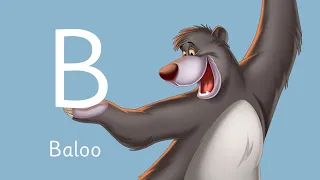 The Jungle Book ABC - Characters from A to Z -Baloo, Mowgli and more! Guess the ABC