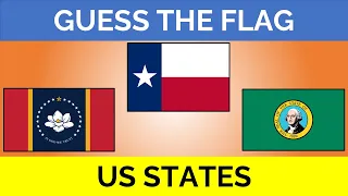 Guess The US State Flag | Flag Quiz [Part 2]