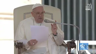 Papa Francesco, Udienza Generale del 17 aprile 2024