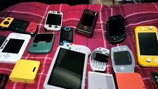 handheld game console collection