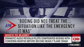 Audio reveals pilots confronted Boeing months before second deadly crash