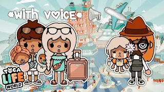 Holiday Trip Gone Wrong! ✈️ My daughter got stolen! 😭|| *WITH MY VOICE* 📢 || Toca Boca Roleplay