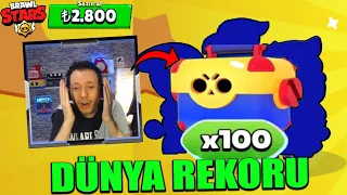 3 EFSANEVİ ÇIKTI! SIFIR HESAPTA 2800 TL KUTU AÇILIMI - Brawl Stars Kutu Açma Ligi