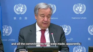 UN Secretary-General's on Lybia - Press Conference New York, 4 February 2020