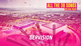 OFFICIAL RECAP : All the 38 songs of the GERVision Song Contest 2023