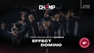 EFFECT DOMINO | Best Dance Show Juniors [Front Row] | Champ4U 7.0