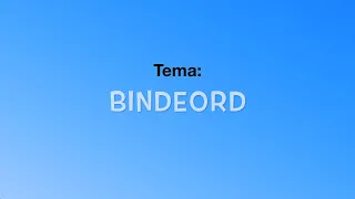 Bindeord