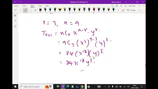 IB diploma mathematics : - ( Binomial Theorem; General term ) - 53. #generalterm #binomialtheorem