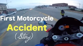 My First Motorcycle Accident On My Very First Bike - Suzuki Gsxr 750 (Story)