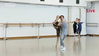 Rehearsals for CINDERELLA: World Ballet Day 2021