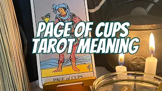 Page of Cups Tarot Card Meaning