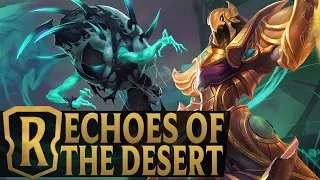 Echoes of the Desert - Azir & Hecarim Deck - Legends of Runeterra Domination Gameplay