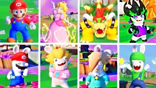 All Characters Acquiring Spark's Ability Animations - Mario + Rabbids Sparks of Hope
