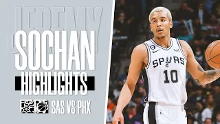 Jeremy Sochan Highlights vs Phoenix Suns (30 pts, 8 reb, 5 ast) | 2022-23 NBA Season