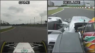 Gran Turismo Sport vs Real Life - Suzuka Onboard Lap Comparison (F1 W08 EQ Power+)