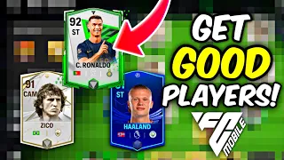 How To Get GOOD Players in EA FC Mobile!!