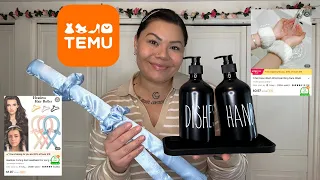 TEMU HAUL | Unboxing items from $0.49!! 😱