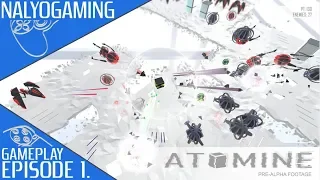 ATOMINE, PS4 Gameplay First Look - Episode 1. (Cyber-Warfare)