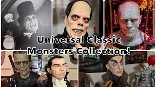 My Universal Classic Monsters Collection! || Busts , Statues , Art and More!
