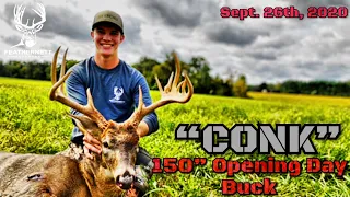 "CONK" 150" Opening Day Ohio Buck |Self Filmed| 2020