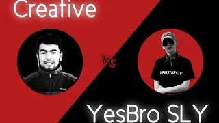 Creative vs YesBroSLY - ( Tomosha ) | Креативе вс ЙесБроСЛЙ - ( Томоша ) Hype Battle.