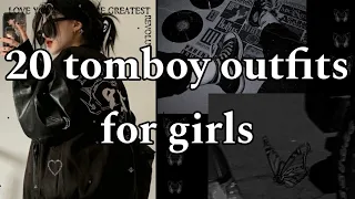 🖤20 tomboy outfits ideas for girls🖤|| #aesthetic #trending #tomboy