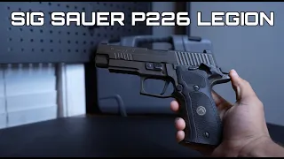 SIG SAUER P226 LEGION UNBOXING & REVIEW! #guns #sigsauer #p226