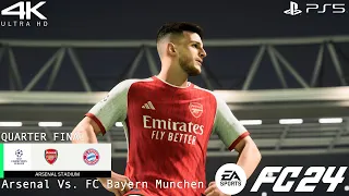 FC 24 | UCL 24 | Arsenal Vs. FC Bayern Munich | Quarter Final - 1st Match