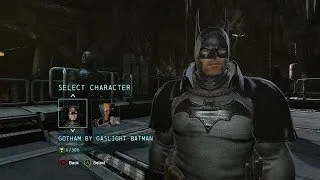 Batman Arkham Origins : Gotham By Gaslight Batman Costume DLC Gameplay