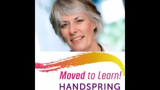 Josephine Key explains key pelvic moves, demonstrated by Elizabeth Larkam, in Moved to Learn!