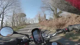 Yamaha Virago 125 et go pro