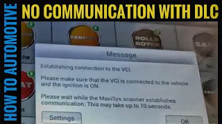 Volvo Xc60: How To Diagnose No Communication With Data Link Connector