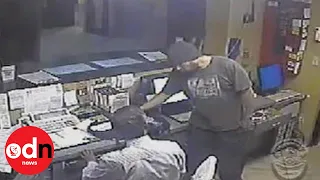 ROBBER TAKEN OUT: Martial arts experts interrupt robbery in Los Angeles