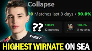 New Must Ban Hero vs COLLAPSE - Highest Winrate Player on SEA Server