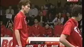 2003 Sudirman Cup Badminton Final   Korea vs China MXD