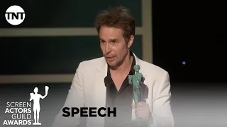 Sam Rockwell: Award Acceptance Speech | 26th Annual SAG Awards | TNT
