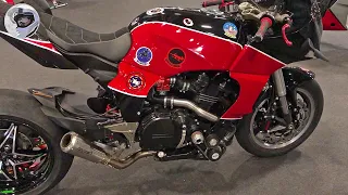 Kawasaki GPz900R with Rotrex supercharger - Project Z by FTG Moto, tribute to Maverick and Top Gun