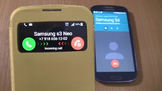 Over the Horizon Incoming call & Outgoing call at the Same Time Samsung Galaxy S4 cover +S3 neo