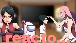 react to borusara+memes de sarada 1/?