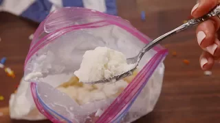 Ice Cream in a Bag | Delish