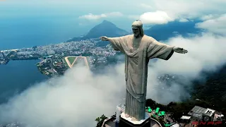 Batizado da Maju no Cristo Redentor