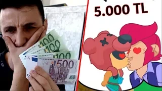 GÜLERSEM 800 EURO YIRTARIM! (5.000TL) Brawl Stars Animasyon