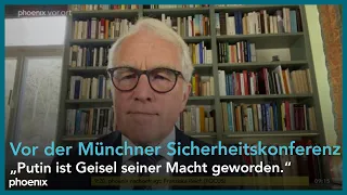 phoenix tagesgespräch mit Rüdiger von Fritsch über die Münchner Sicherheitskonferenz am 16.02.2024